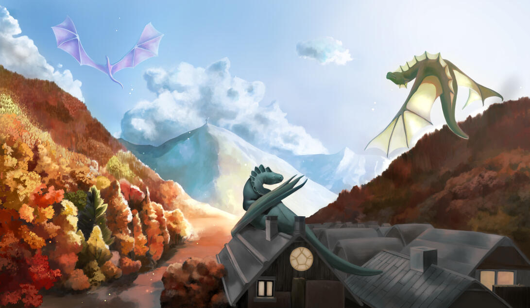 Les dragons de l'Autonme