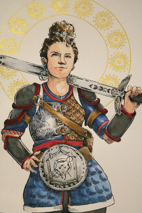 Accro, guerrière Kaioty