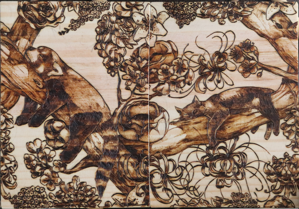 Dyptique - La sieste